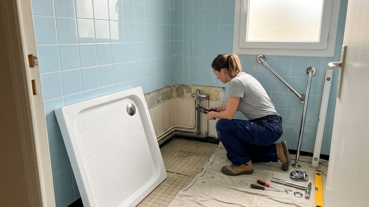 Facteurs influençant la durée installation d'une douche pour senior